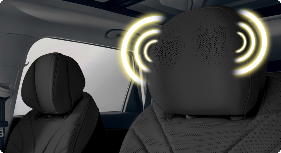 Head Rest Speaker